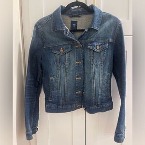 Gap Women's Dark Wash Denim Jacket